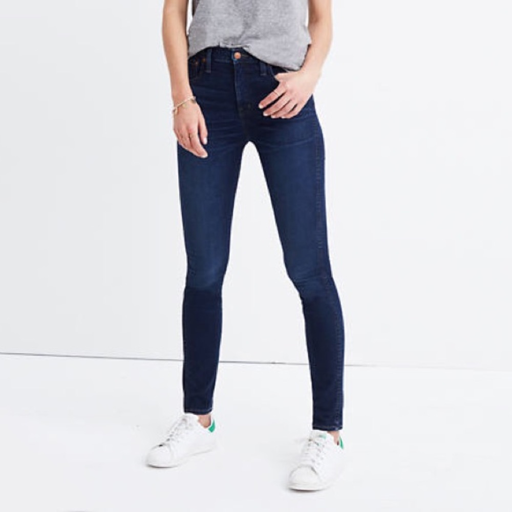 Madewell Tall 10” High Rise Skinny Hayes Jeans
